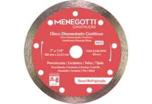 Disco Diamantado Contínuo MCO 110mm
