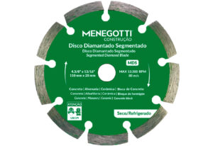 Disco Diamantado Segmentado MDS 110mm