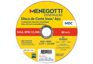 Disco de Corte Inox MDC 115mm